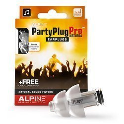 PartyPlug Pro Alpine earplugs for musical events